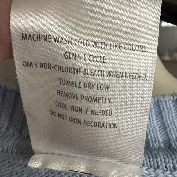 Cinnamoroll by Sanrio Women's Sweater Small Blue Pink Argyle Hello Kitty - Picture 7 of 7